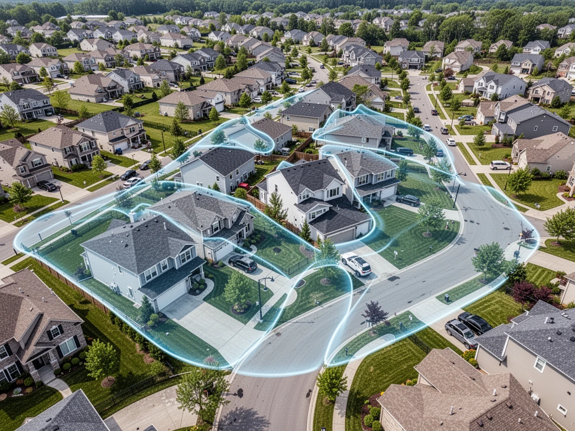 Roofing Service Areas Map