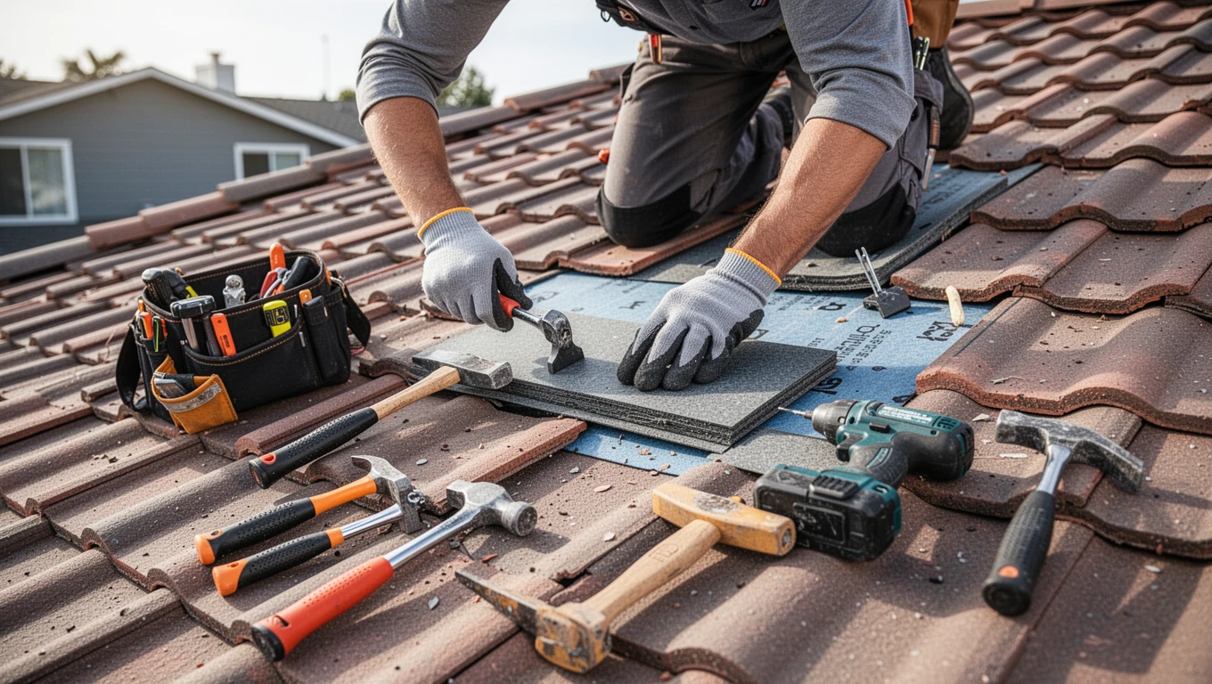 Tile Roof Replacement
