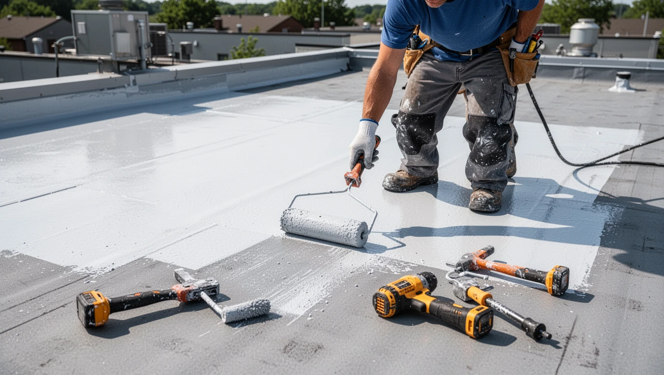 Flat Roof Coating